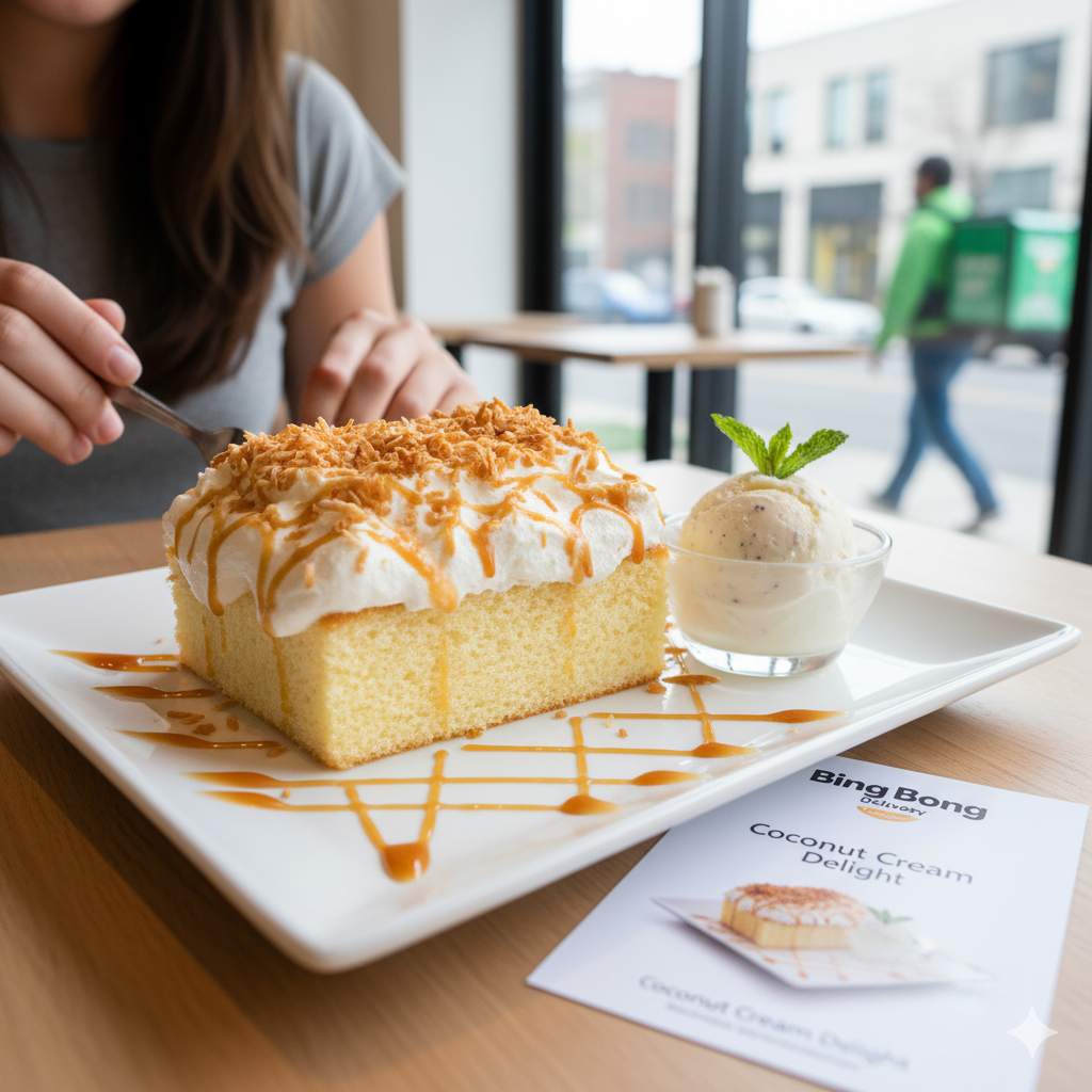 Coconut cream delight