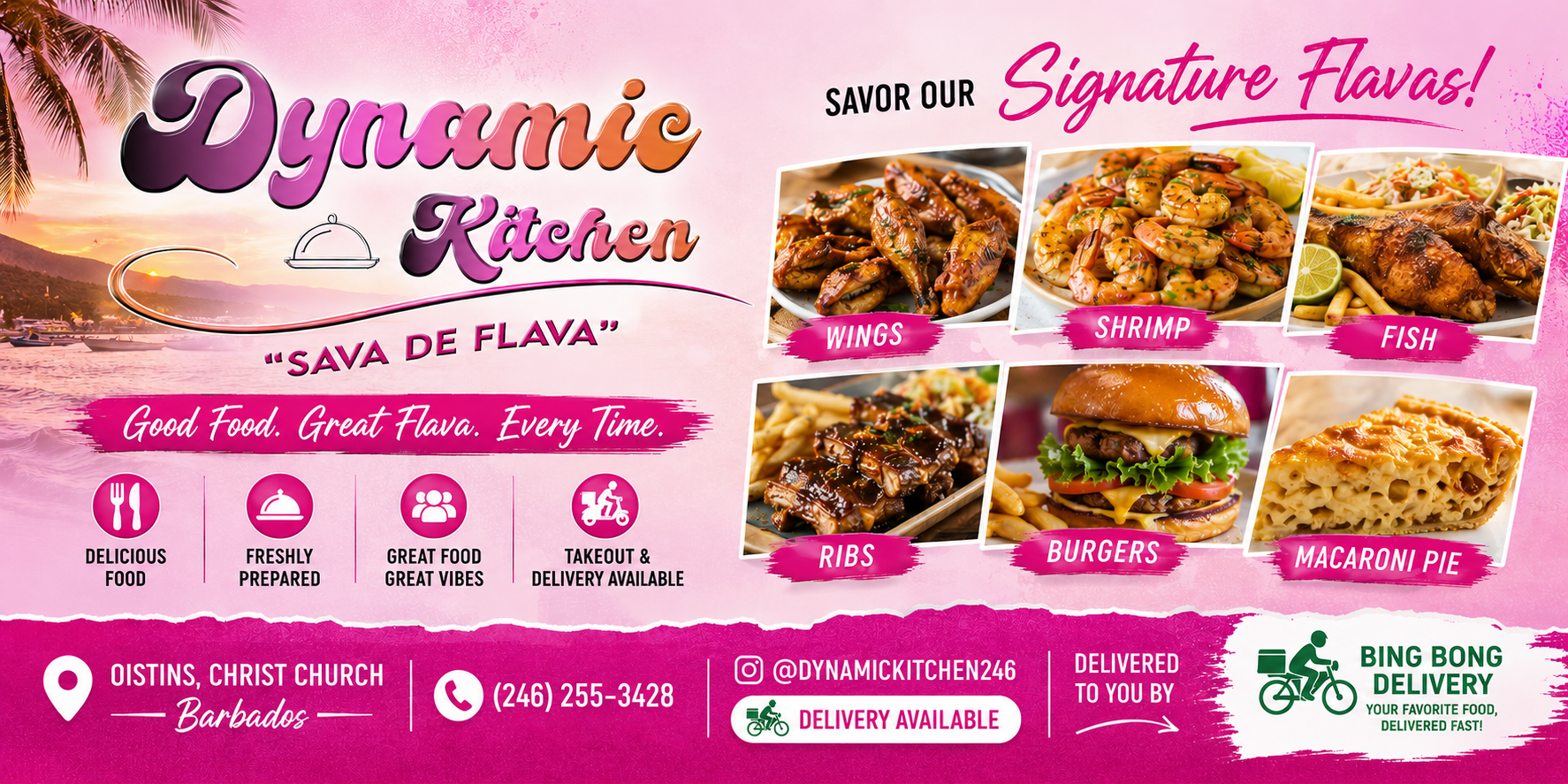 Dynamic Kitchen banner