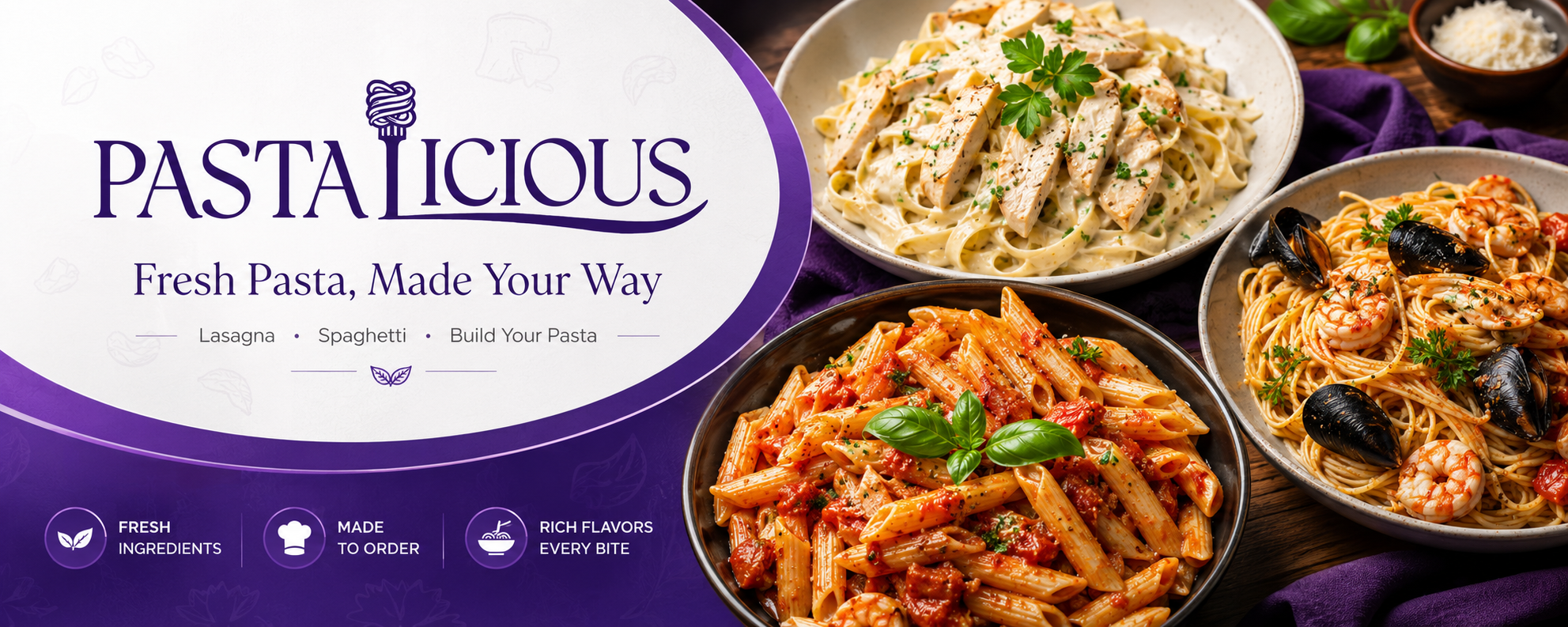Pastalicious & Taelicious banner